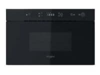 Whirlpool MBNA900B, Innebygget, Solo mikrobølge ovn, 22 l, 750 W, Knapper, Sort